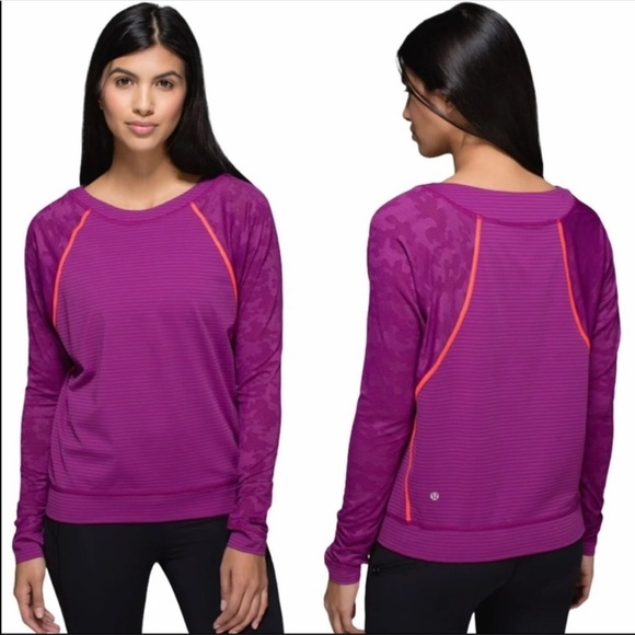 lululemon athletica Tops - LULULEMON Run For Days Long Sleeve Shirt Top size 6
